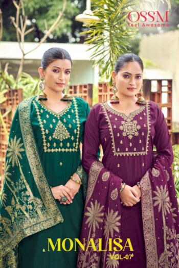 OSSM MONALISA VOL 7 KURTI WHOLESALER