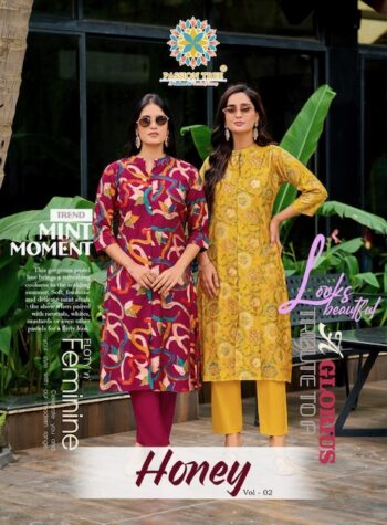 PASSION TREE HONEY VOL 2 KURTI WHOLESALER