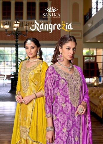 SANIKA FASHION RANGREZIA WHOLESALE PRICE