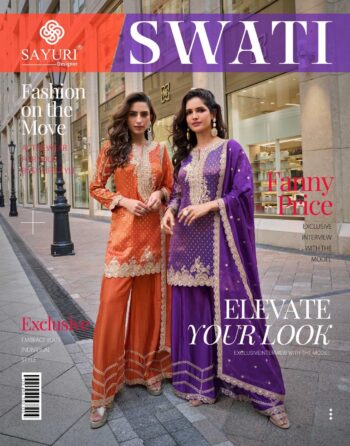 SAYURI DESIGNER SWATI WHOLESAL PRICE