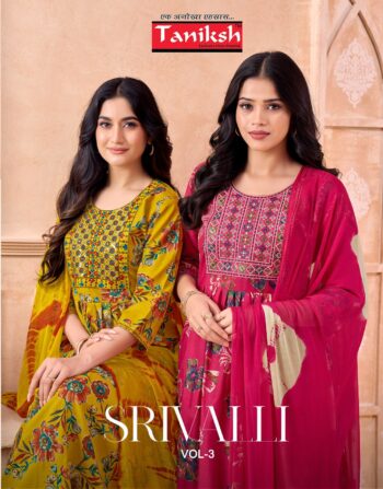 TANIKSH SRIVALLI VOL 3 KURTI MANUFACTURER