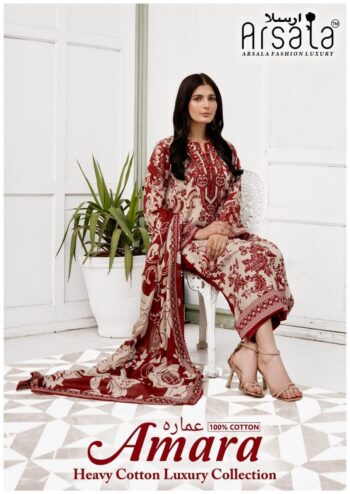 ARSALA AMARA KARACHI SUITS WHOLESALER