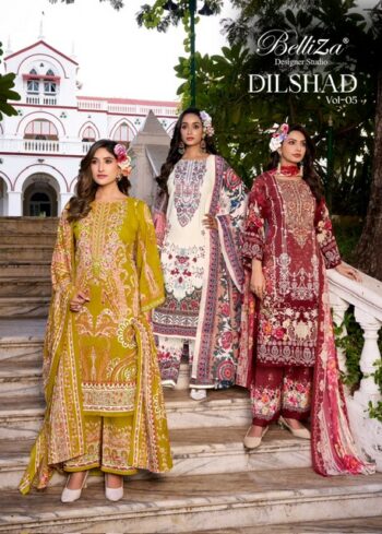BELLIZA DESIGNER DILSHAD VOL 5 WHOLESALE