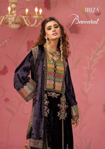 IBIZA BACCARAT VELVET SALWAR KAMEEZ
