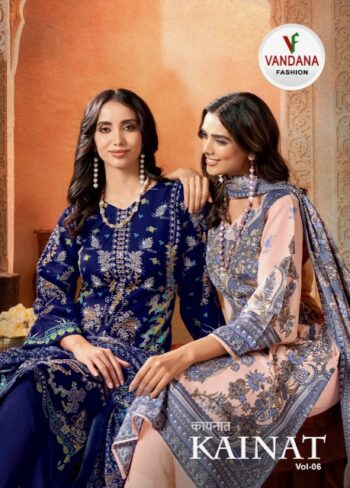 VANDANA FASHION KAINAT VOL 6 WHOLESALE