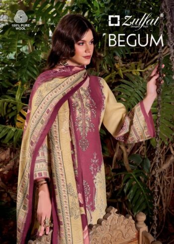 ZULFAT DESIGNER BEGUM WHOLESALE PASHMINA