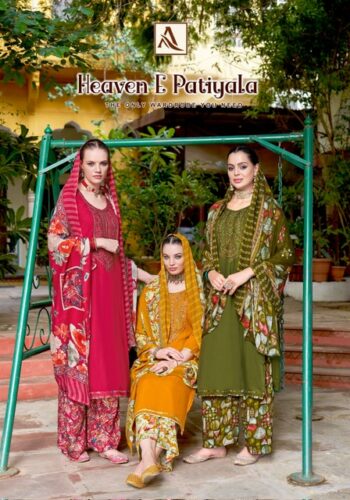 ALOK SUITS HEAVEN E PATIYALA WHOLESALE PRICE