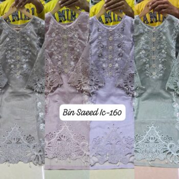 BIN SAEED IC-160 PAKISTANI READYMADE SUITS
