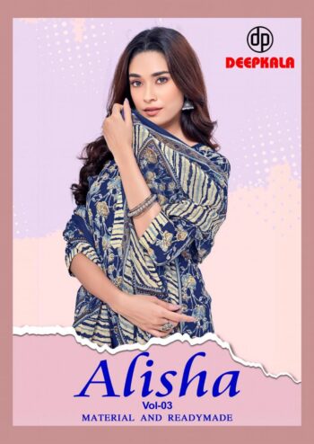 DEEPKALA ALISHA VOL 3 READYMADE KURTIS
