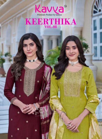 KAVYA KEERTHIKA VOL 8 READYMADE KURTIS