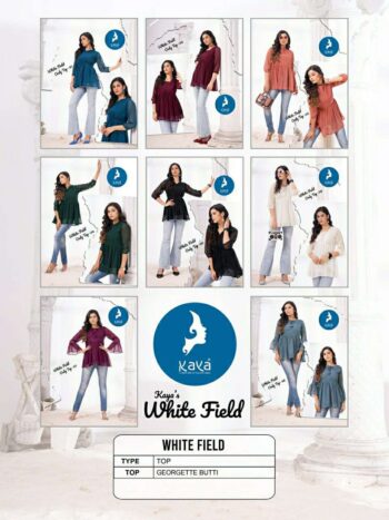 KAYA WHITE FIELD KURTI MANUFACTURER