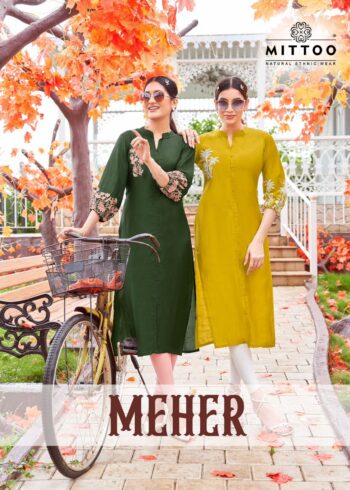 MITTOO MEHER READYMADE KURTIS SUPPLIER IN SURAT