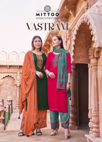 MITTOO VASTRAM READYMADE HAND WORK KURTIS