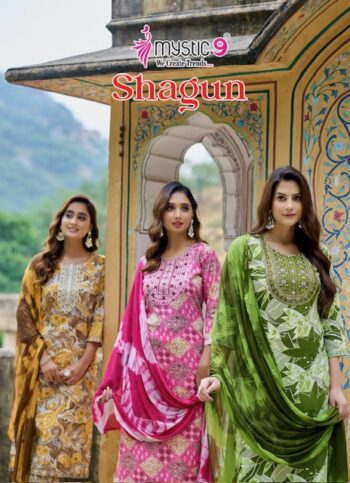 MYSTIC 9 SHAGUN VOL 25 READYMADE KURTIS