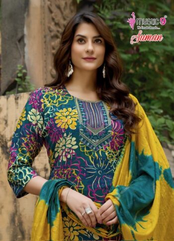 MYSTIC 9 SUMAN VOL 4 READYMADE KURTIS