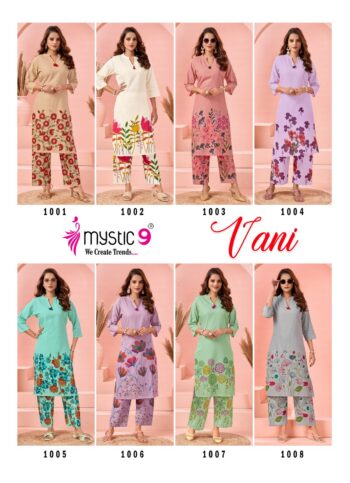 MYSTIC 9 VANI VOL 1 KURTI WHOLESALER SURAT