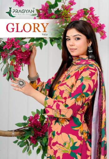 PRAGYAN GLORY VOL 2 READYMADE STRAIGHT KURTIS