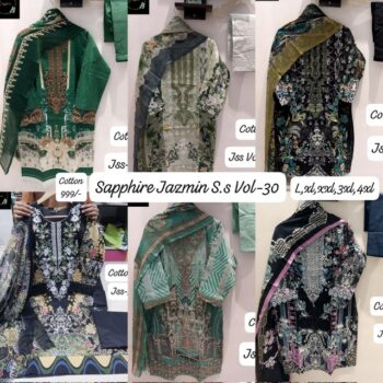 SAPPHIRE JAZMIN SS VOL 30 READYMADE SETS