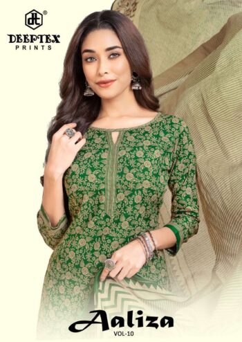 DEEPTEX PRINTS AALIZA VOL 10 DRESS MATERIAL