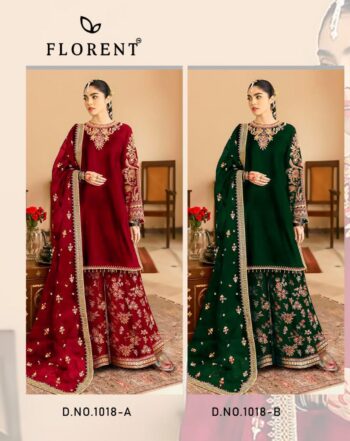 FLORENT 1018 AB VELVET SALWAR KAMEEZ