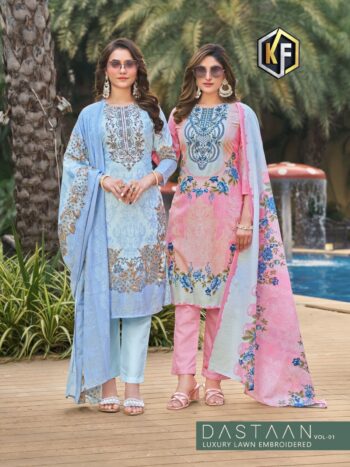 KEVAL FAB DASTAAN VOL 1 KARACHI SUITS