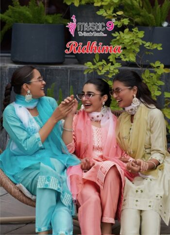 MYSTIC 9 RIDHIMA VOL 1 READYMADE KURTI