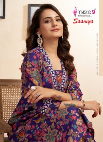MYSTIC 9 SAAMYA READYMADE KURTIS CATALOG