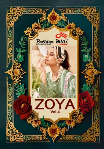 PATIDAR MILLS ZOYA VOL 4 COTTON SUITS