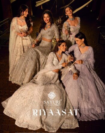 SAYURI DESIGNER RIYAASAT DESIGNER WEAR GOWN