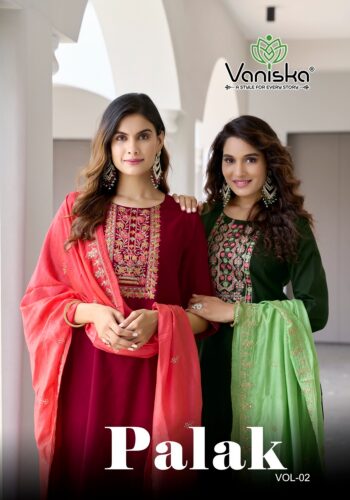 VANISKA PALAK VOL 2 READYMADE KURTI