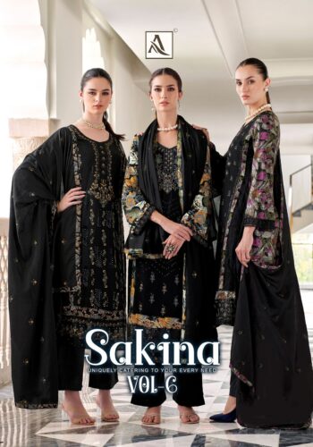 ALOK SUITS SAKINA VOL 6 SALWAR KAMEEZ WHOLESALER