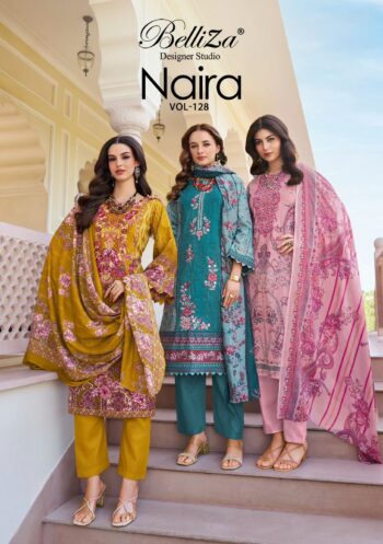 BELLIZA NAIRA VOL 128 SALWAR KAMEEZ WHOLESALER