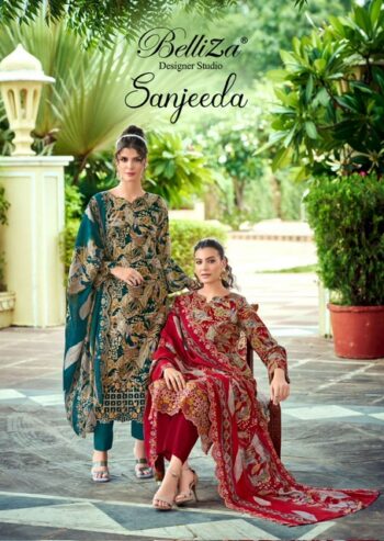 BELLIZA DESIGNER SANJEEDA SALWAR KAMEEZ SUPPLIER