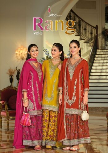 EBA LIFESTYLE RANG VOL 3 READYMADE SUITS