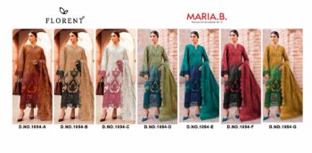FLORENT MARIA B PREMIUM EMBROIDERED 25-2 IN SINGLES