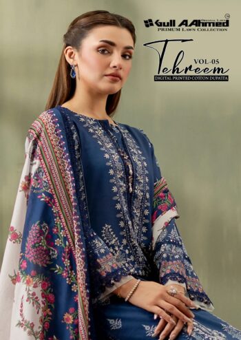 GULL AAHMED TEHREEM VOL 5 KARACHI SUITS