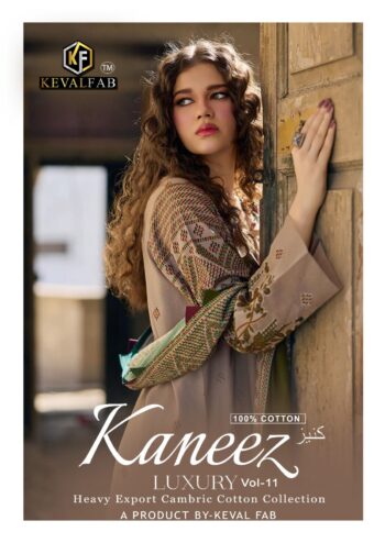 KEVAL FAB KANEEZ VOL 11 KARACHI SUITS WHOLESALER
