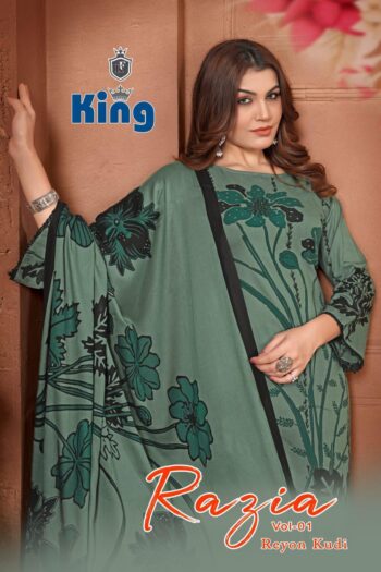 KING RAZIA VOL 1 KARACHI SUITS WHOLESALER