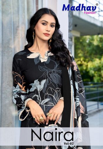 MADHAV FASHION NAIRA VOL 2 KARACHI SUITS WHOLESALE