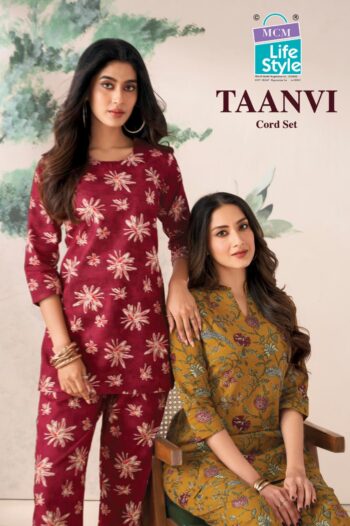 MCM LIFESTYLE TAANVI CORD SET WHOLESALE