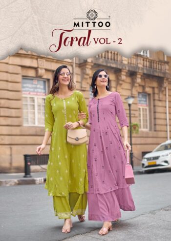 MITTOO TORAL VOL 2 READYMADE KURTI WHOLESALER