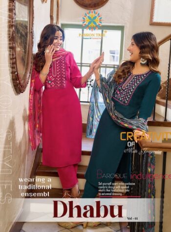 PASSION TREE DHABU VOL 1 READYMADE KURTI