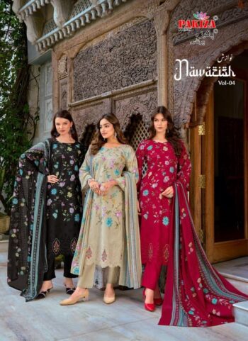PAKIZA PRINTS NAWAZISH VOL 4 PAKISTANI SUITS