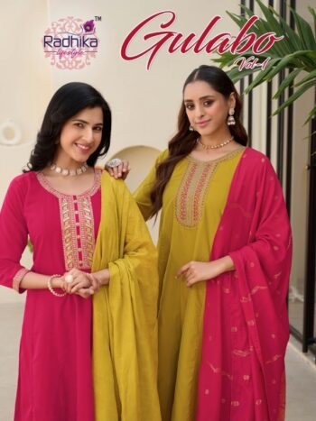 RADHIKA LIFESTYLE GULABO VOL 1 KURTI WHOLESALER