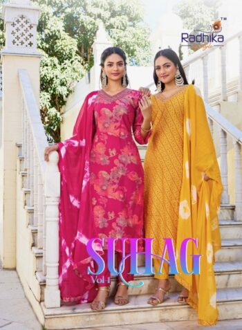 RADHIKA LIFESTYLE SUHAG VOL 1 READYMADE KURTI