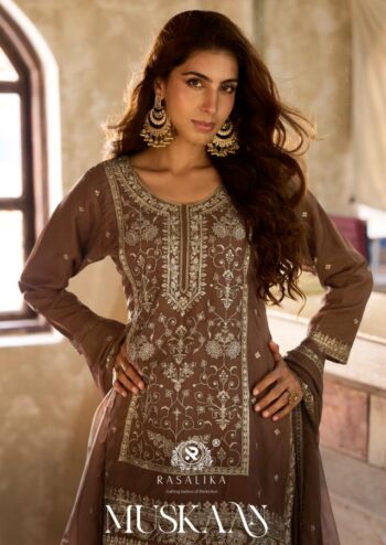 RASALIKA MUSKAAN DESIGNER WEAR SALWAR KAMEEZ