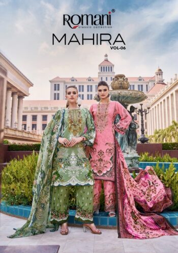 ROMANI MAHIRA VOL 6 COTTON SUITS WHOLESALER
