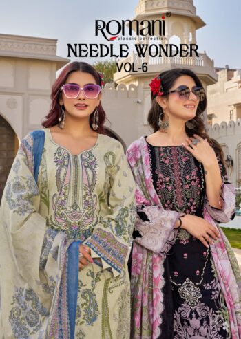 ROMANI NEEDLE WONDER VOL 6 COTTON SUITS