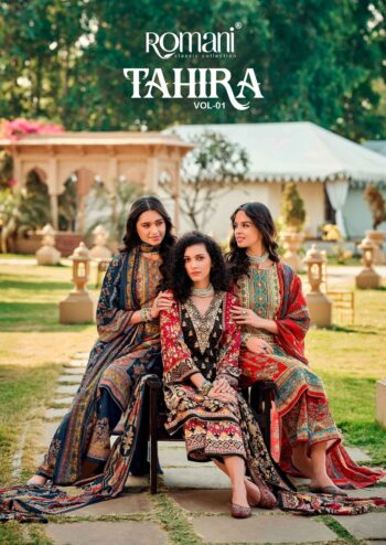 ROMANI TAHIRA VOL 1 COTTON SUITS WHOLESALER