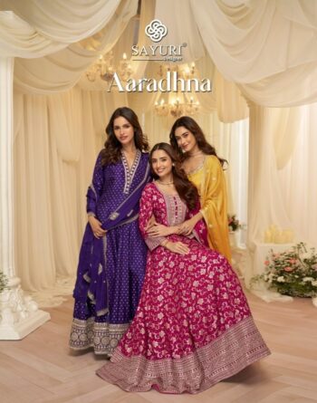 SAYURI DESIGNER AARADHNA DESIGNER WEAR SUITS